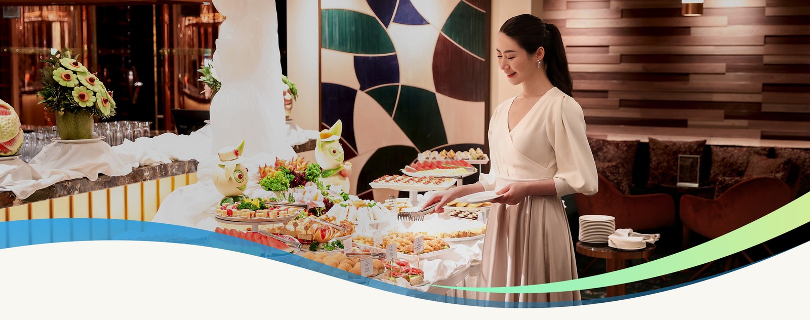 Adora Magic City onboard dining scene